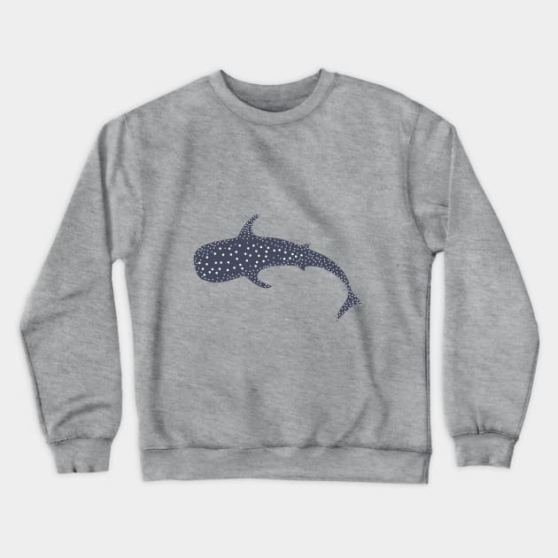 Whale Shark Crewneck Sweatshirt by inazim